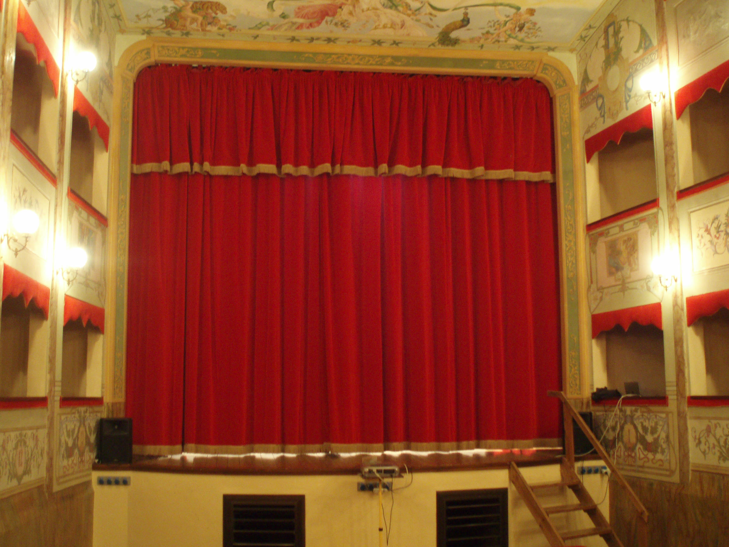 An opera stage