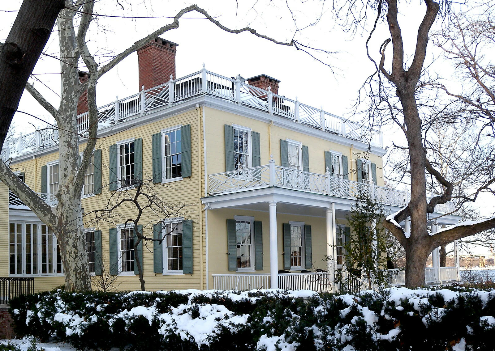 New York belediye başkanlarının resmi konutu Gracie Mansion