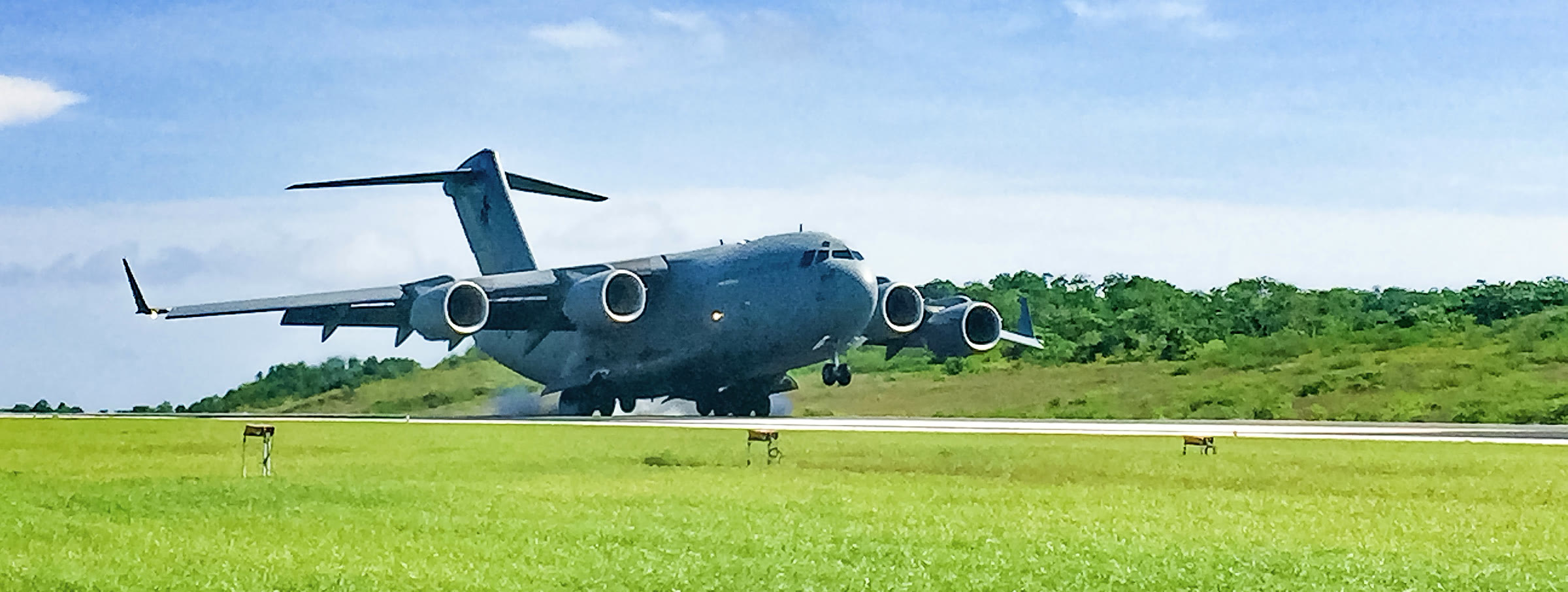 Bir C-17 askerî nakliye uçağı (temsilî, arşiv)