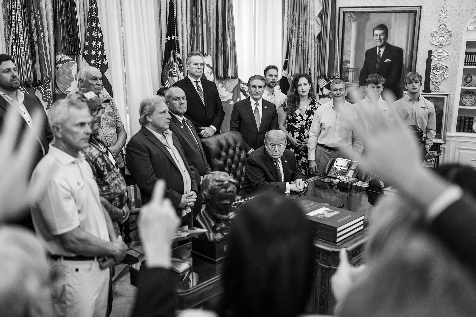 Trump in the Oval Office (file, June 2026)