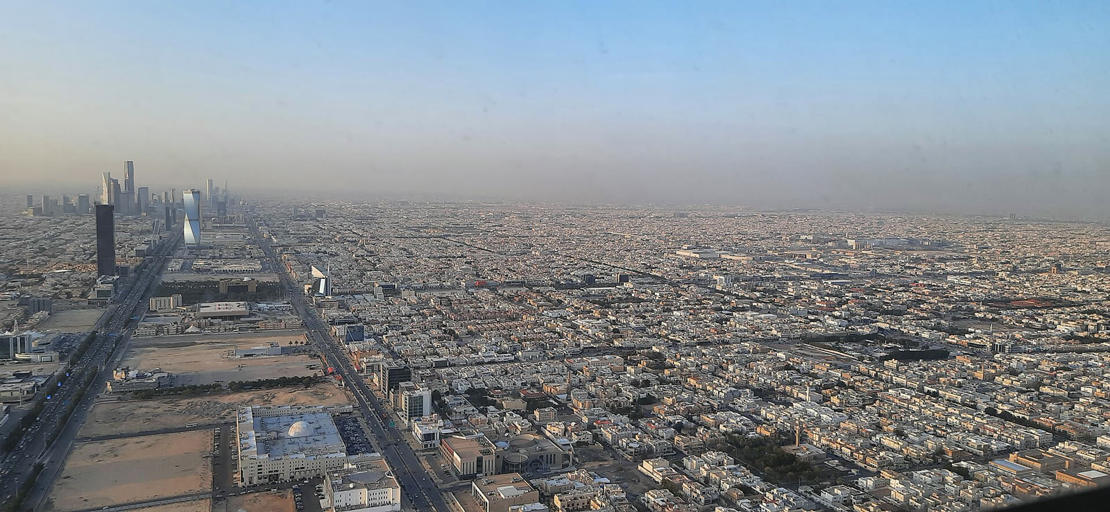 منظر جوي لمدينة الرياض (أرشيف)