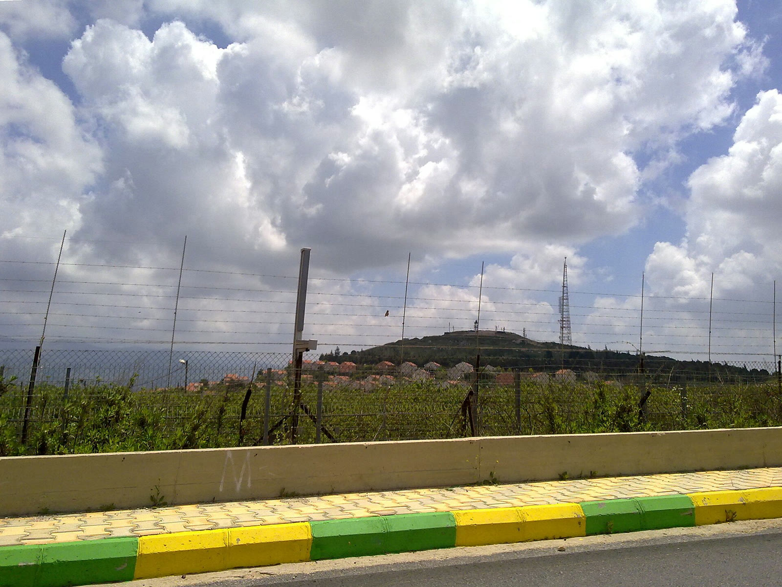 طريق مرجعيون–بنت جبيل جنوبي لبنان (أرشيف)