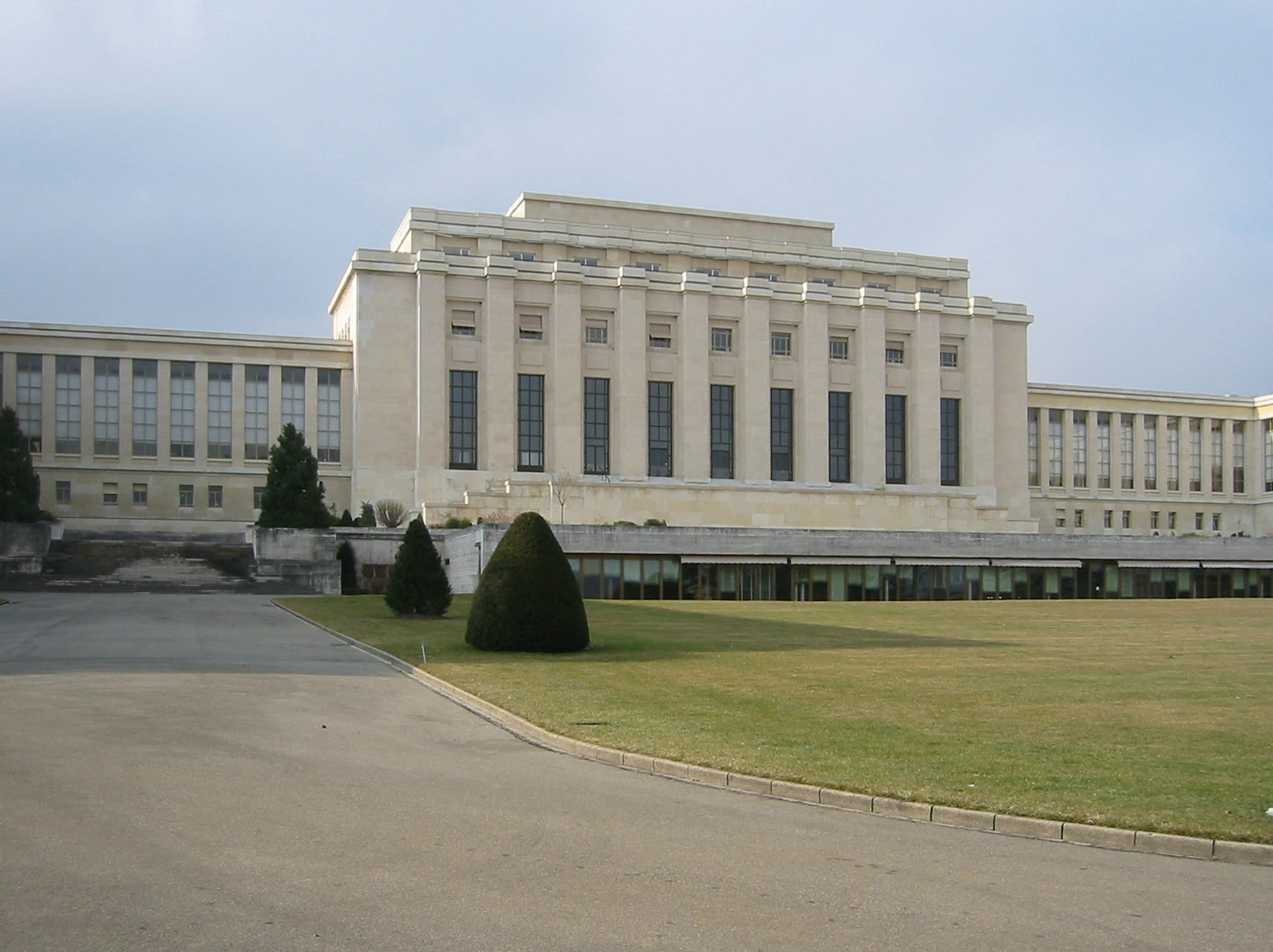 The Palace of Nations in Geneva, where the UN is based