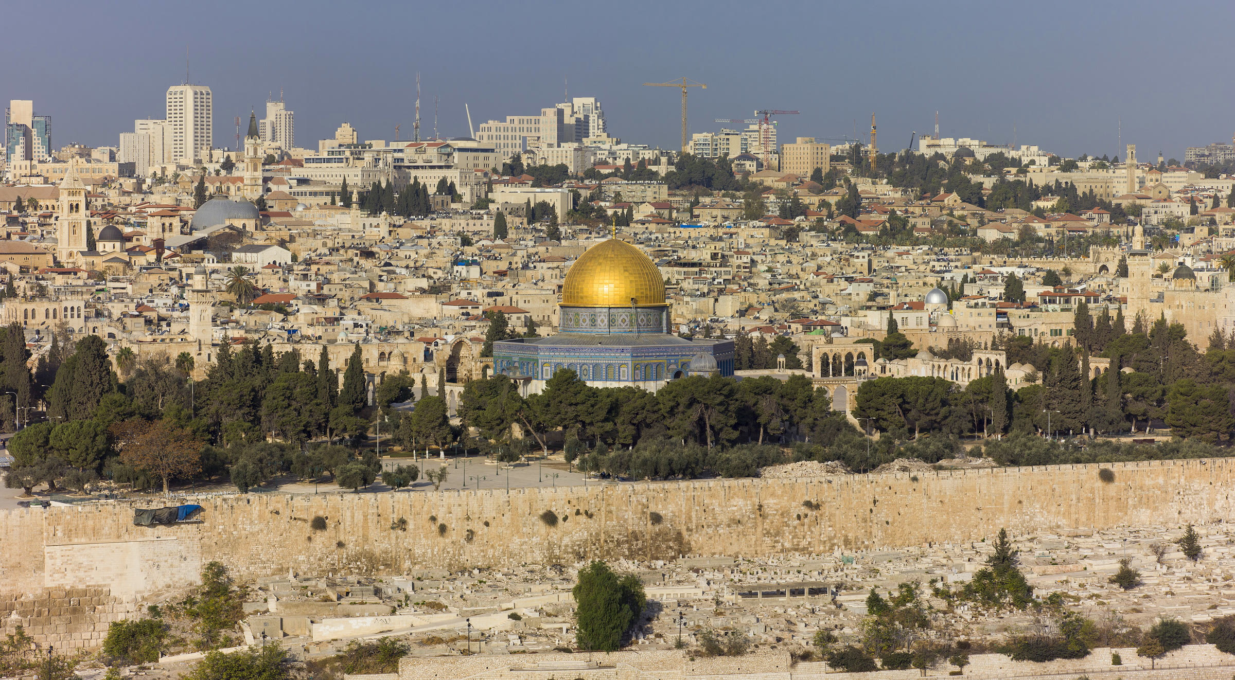 القدس وقبة الصخرة (أرشيف)