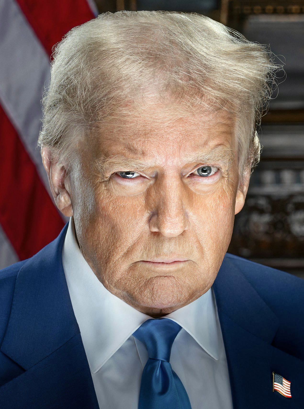 ABD Başkanı Donald Trump (resmi portre)