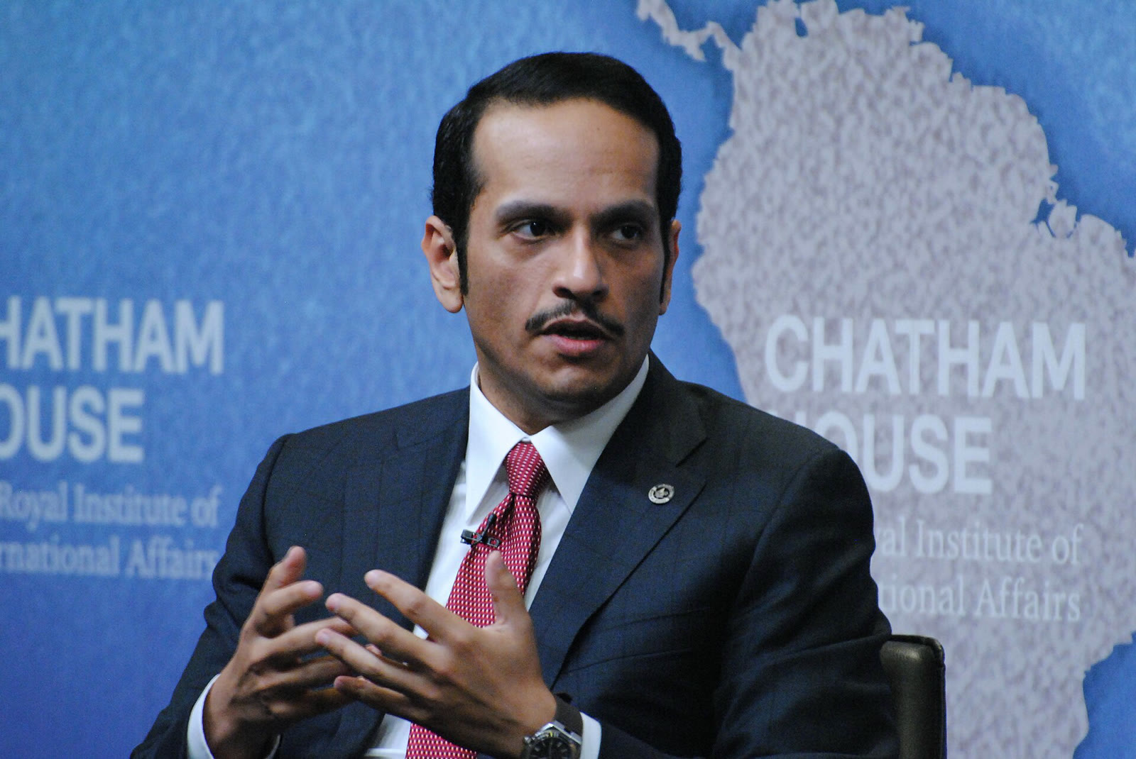 Qatari Prime Minister and Foreign Minister Mohammed bin Abdulrahman Al Thani (archive)