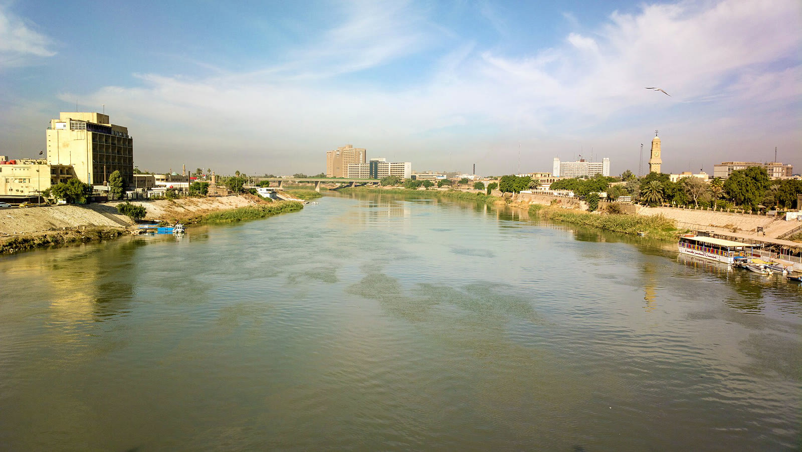 Irak’ın başkenti Bağdat’ta Dicle Nehri (arşiv)