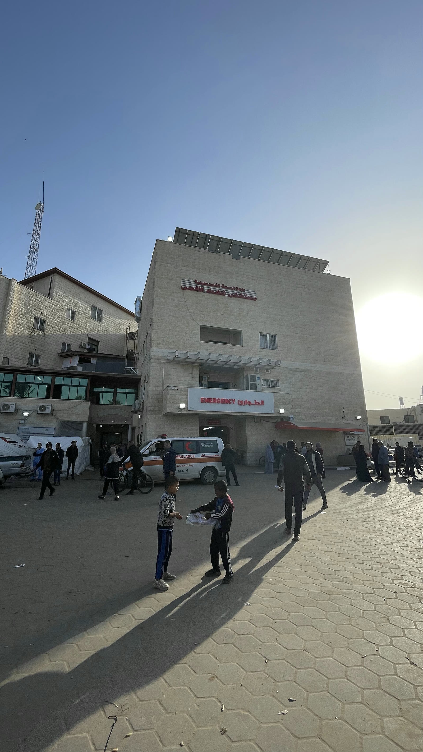 Gazze'de bir ambulans (arşiv)