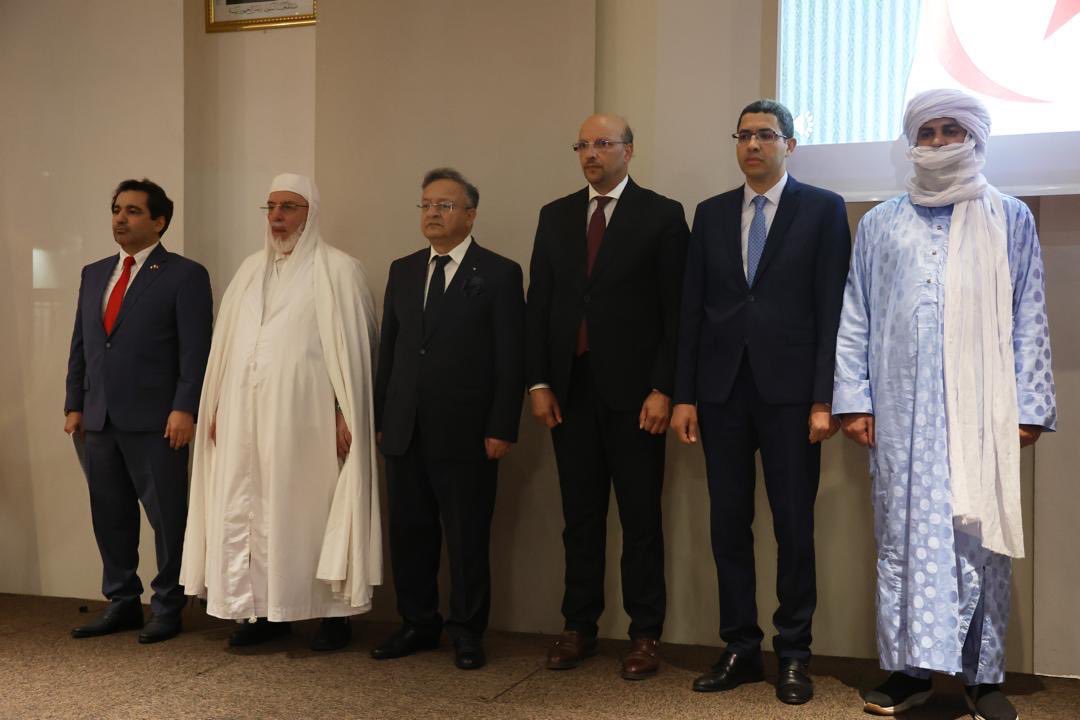 Cezayir’in başkentindeki Türkiye Cumhuriyeti Bayramı resepsiyonunun konukları