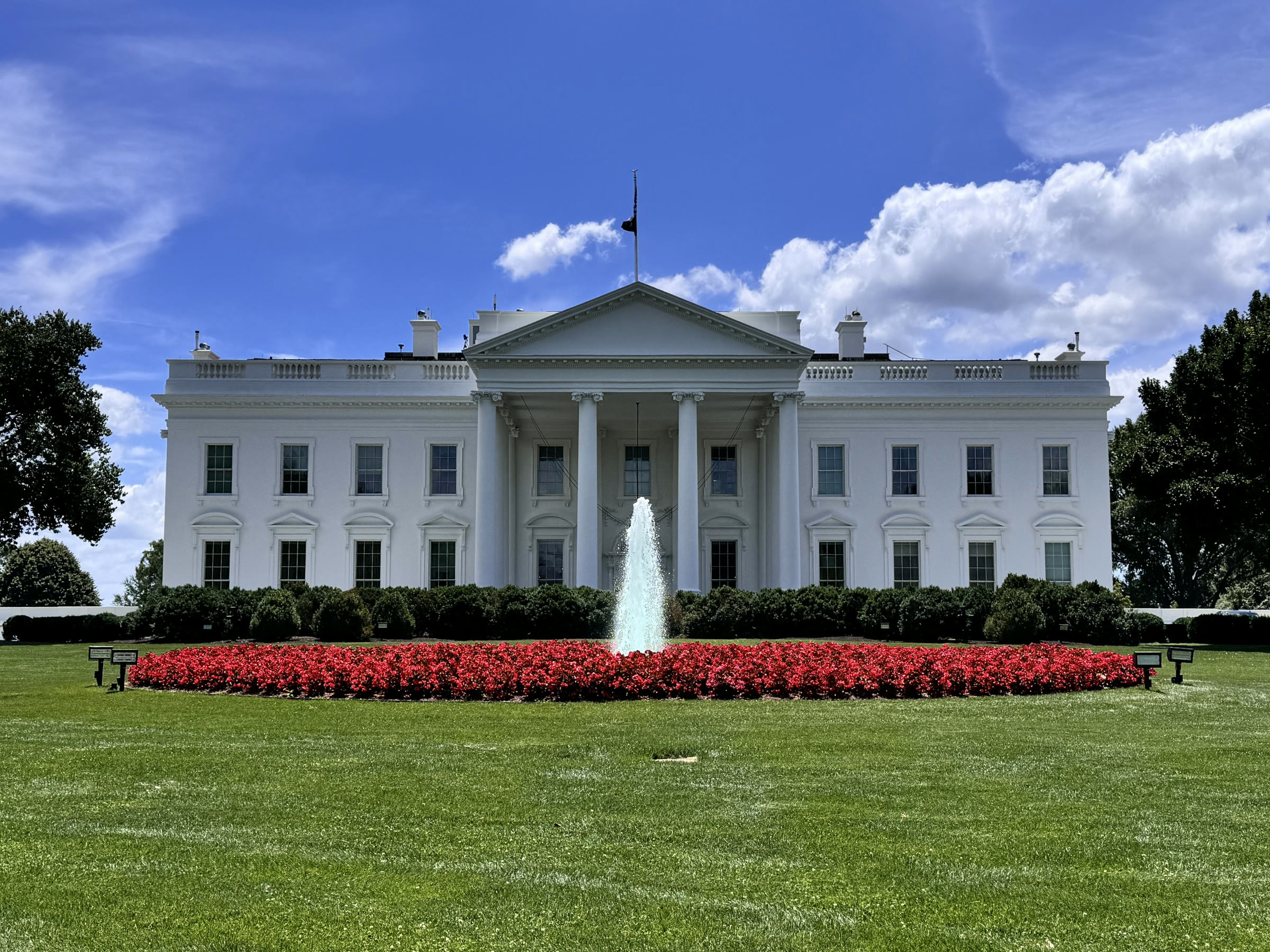 البيت الأبيض في واشنطن