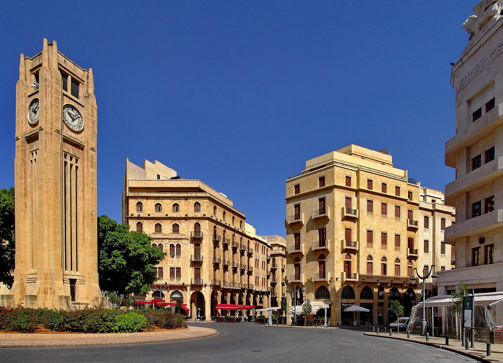 Nejmeh Square in Beirut