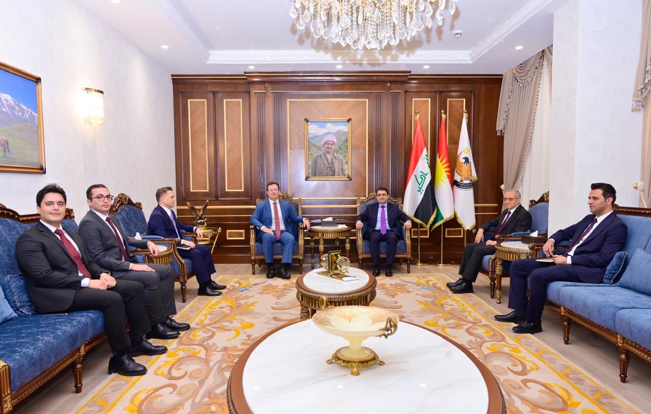 Erbil'deki görüşmeden bir kare
