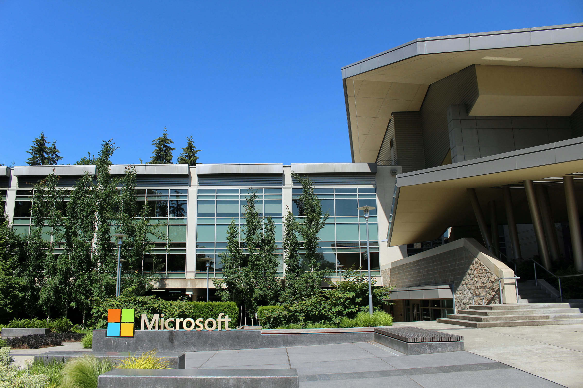 Microsoft’un Redmond kampüsündeki bir bina