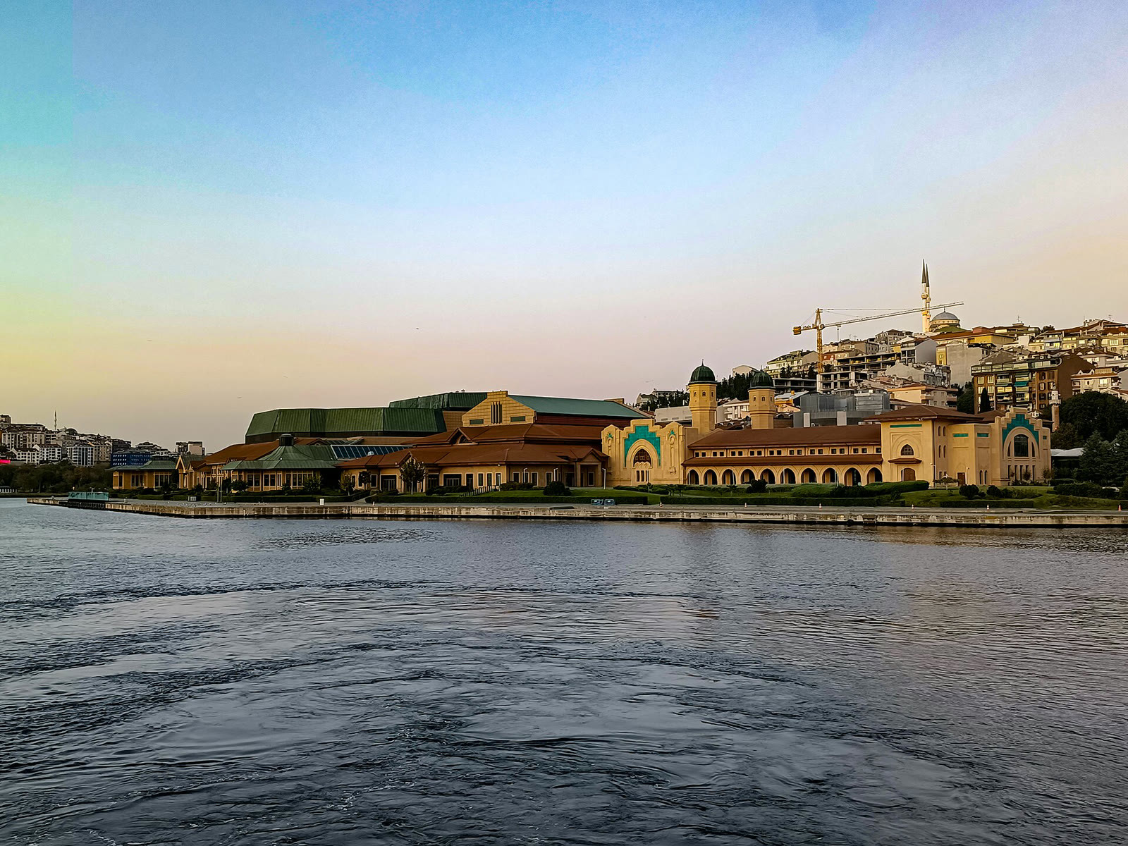 Turnenin son durağı olan İstanbul'daki Haliç Kongre Merkezi (arşiv)