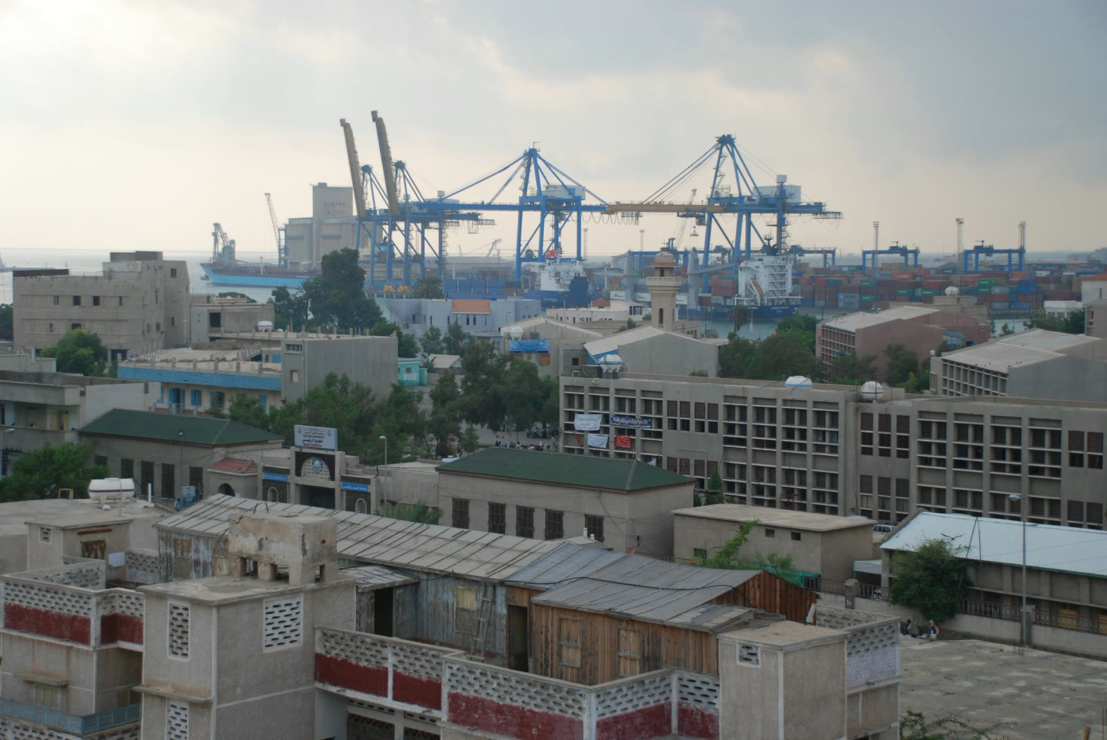 Sudan’ın Port Sudan kentinin merkezi ve limanı (arşiv)