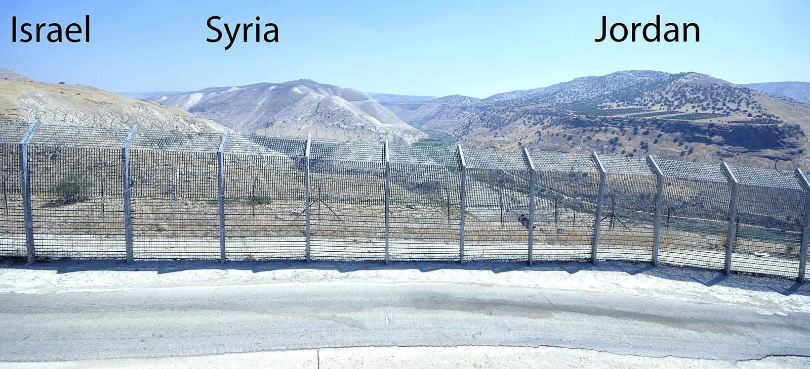 İsrail, Suriye ve Ürdün sınırlarının kesiştiği bölge (arşiv)