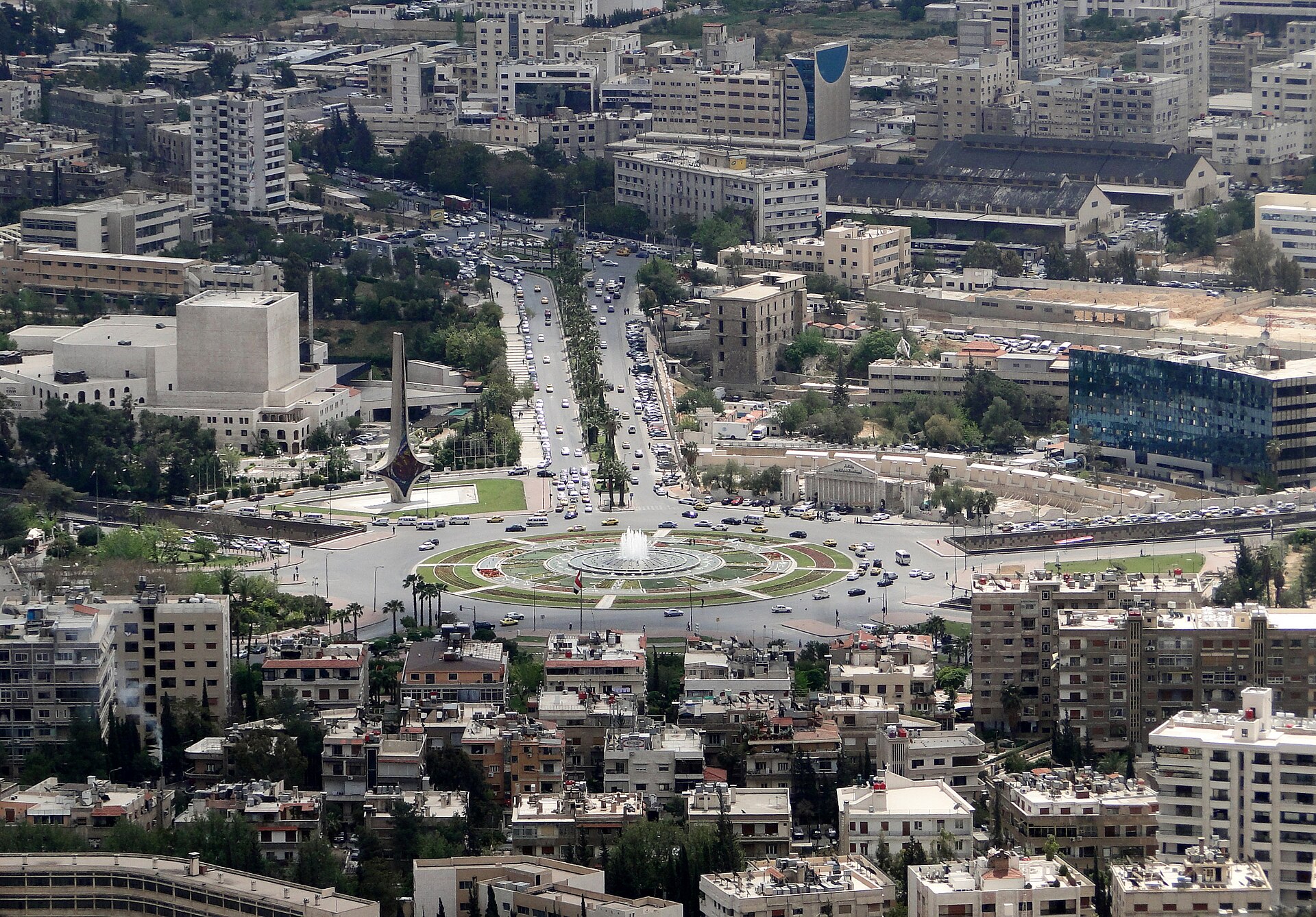 ساحة الأمويين في دمشق (أرشيف)