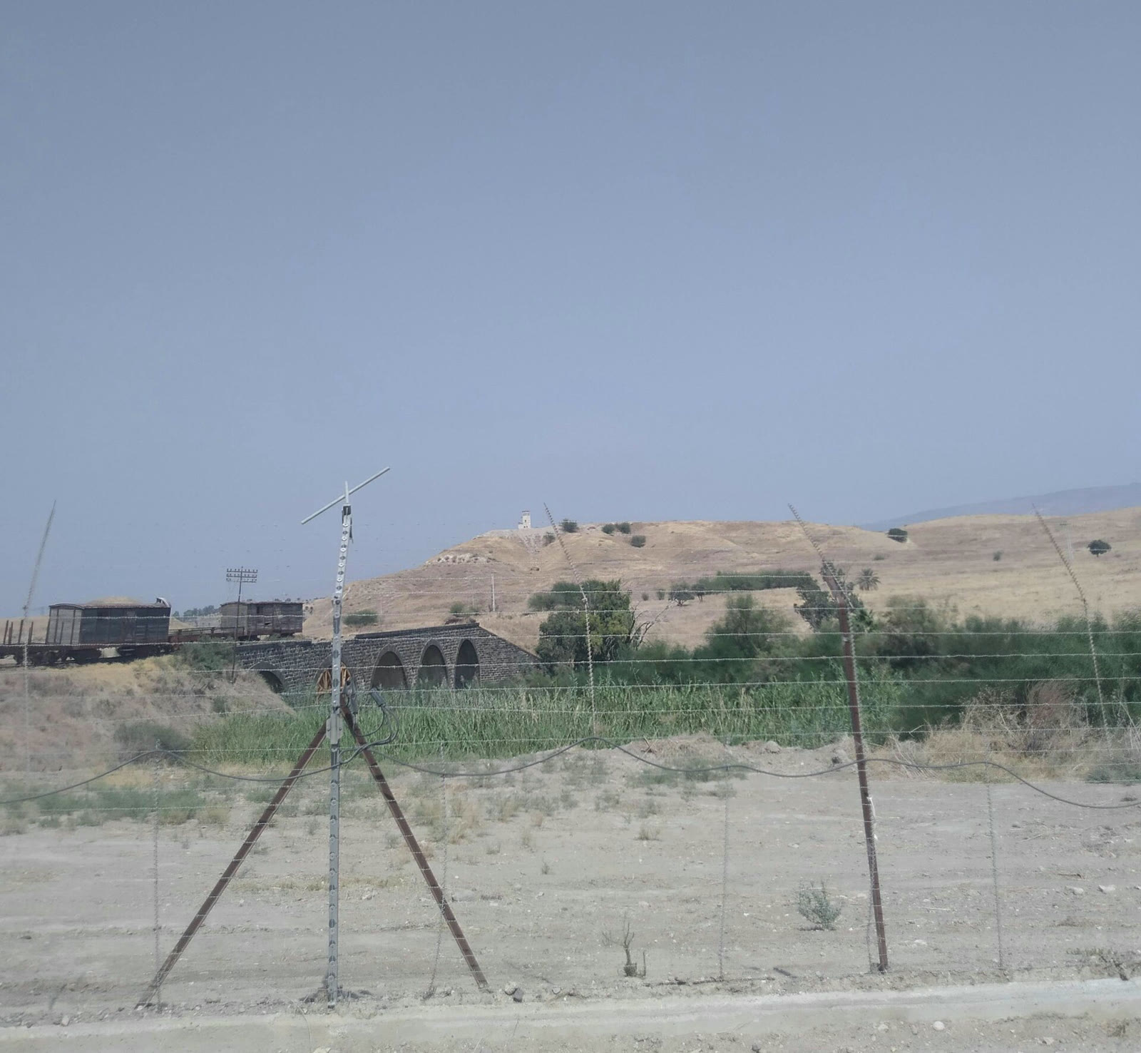 İsrail-Ürdün sınırındaki tel örgü (arşiv)