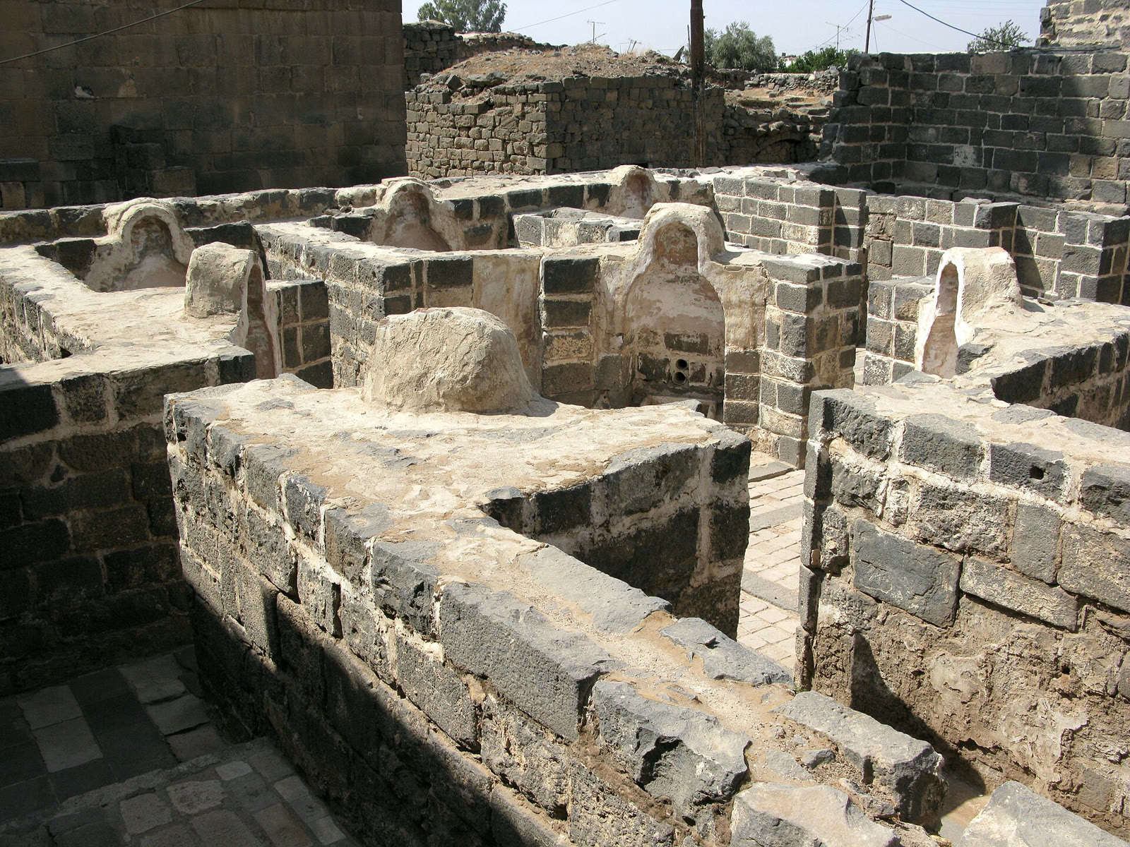 The ancient city of Bosra, Daraa (file)