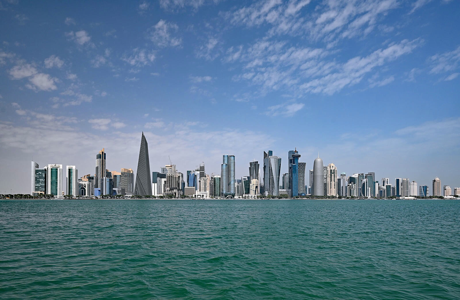 منطقة الخليج الغربي في الدوحة (أرشيف)