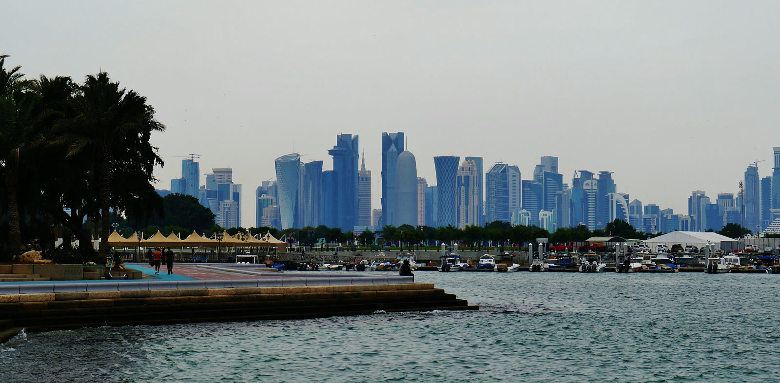 The Doha skyline (file photo)