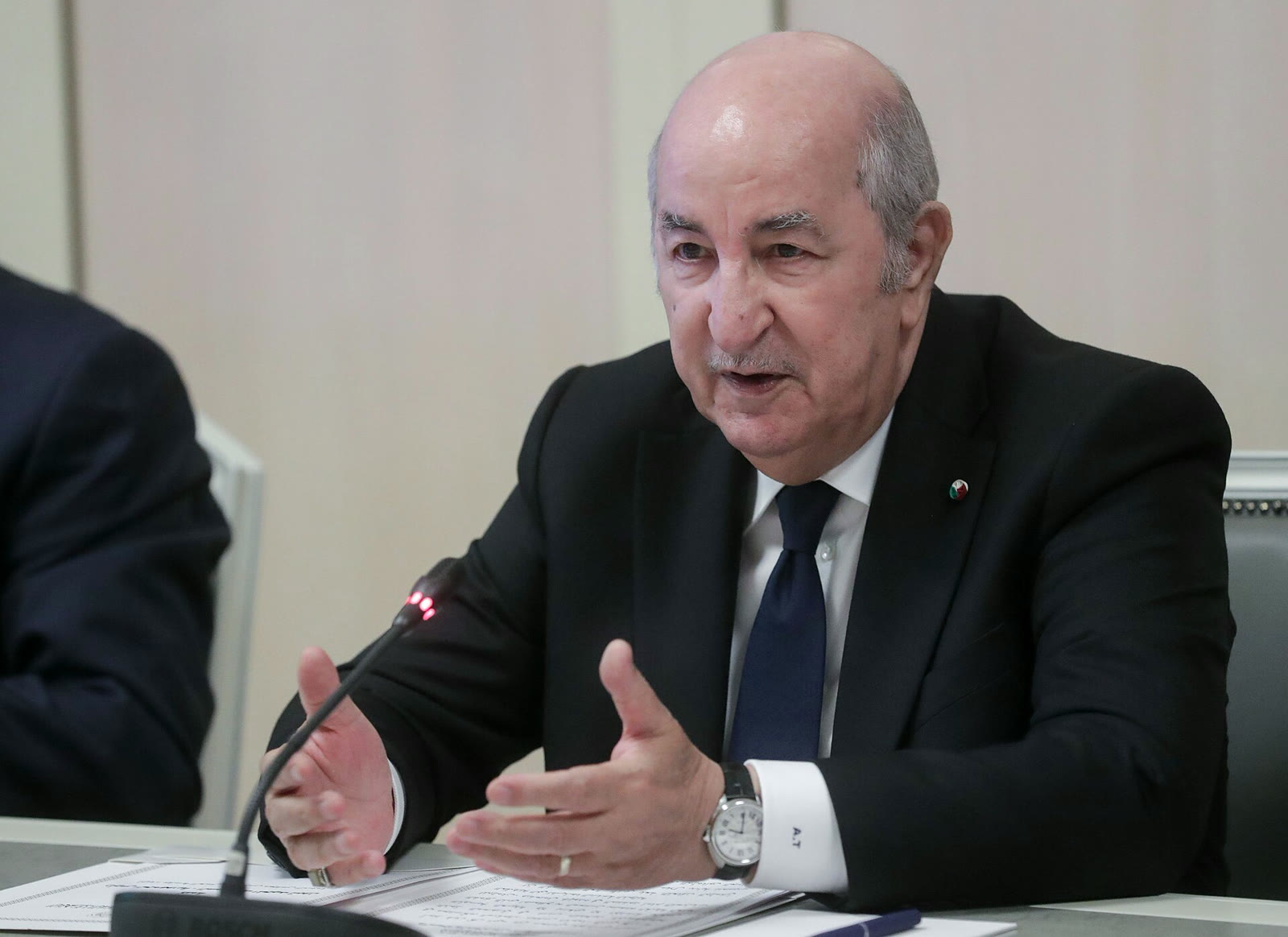Cezayir Cumhurbaşkanı Abdulmecid Tebbun (arşiv)