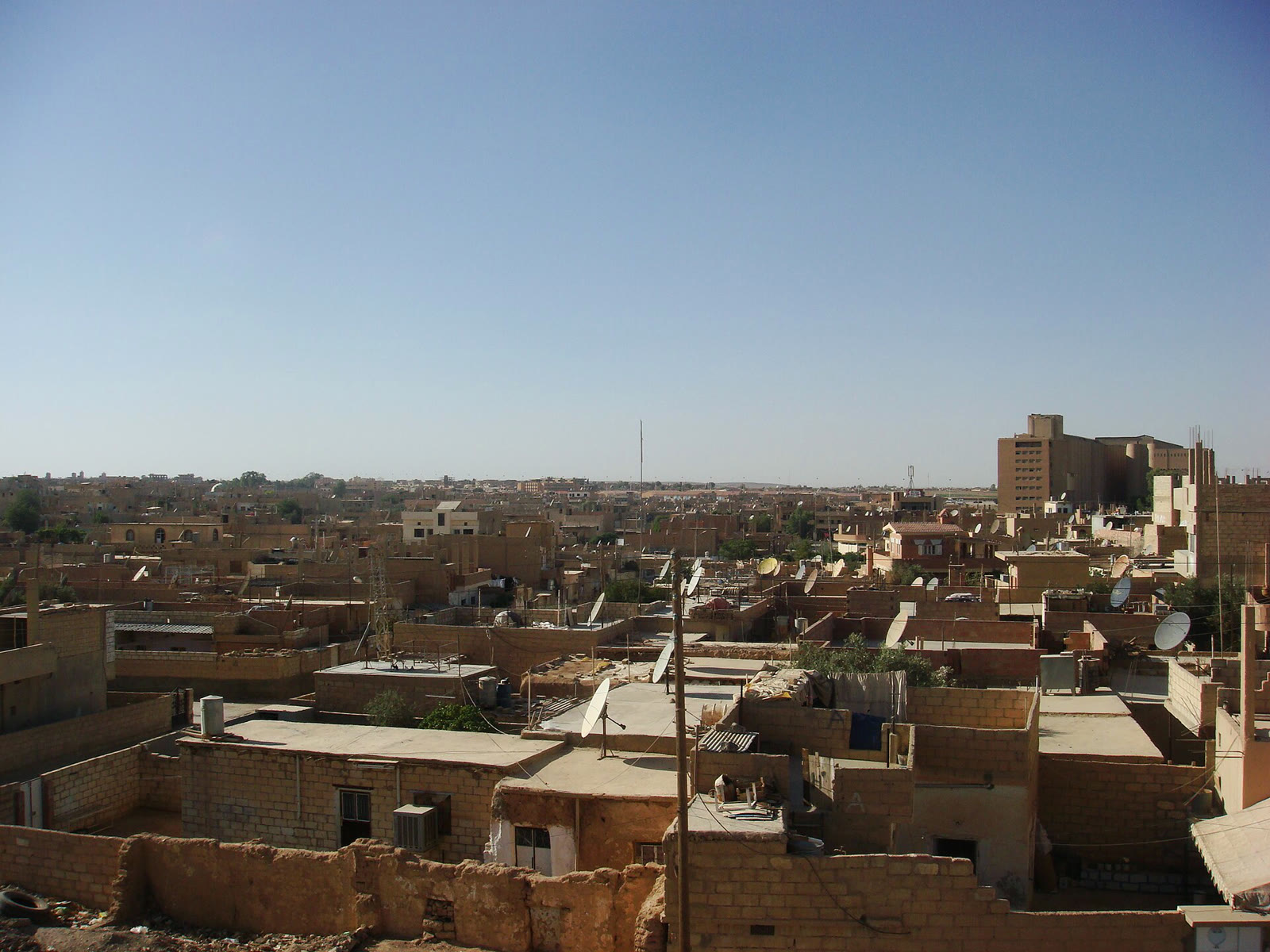 حي تل حجر في مدينة الحسكة (أرشيف)