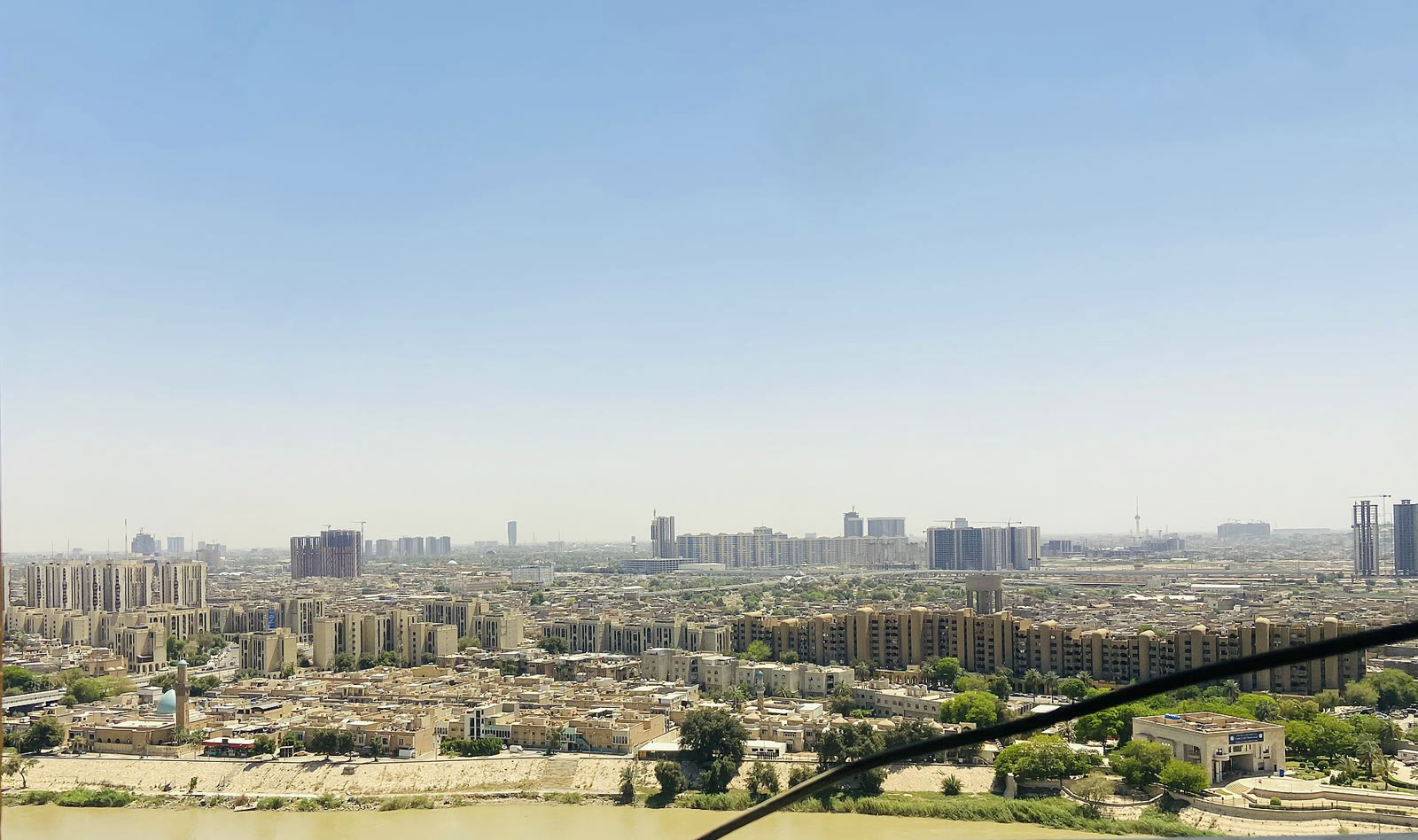 منظر من العاصمة العراقية بغداد