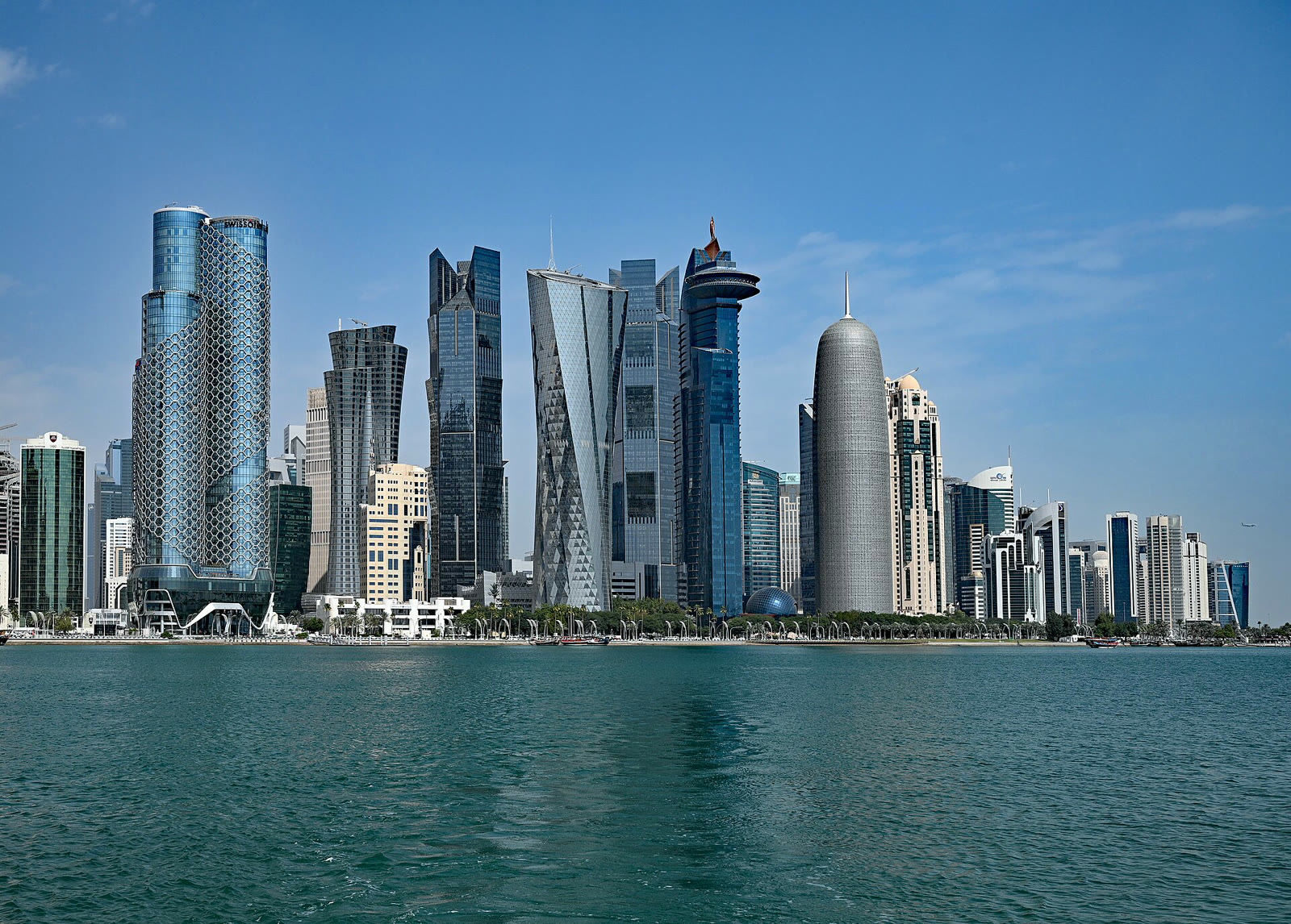 منطقة الخليج الغربي في الدوحة (أرشيف)
