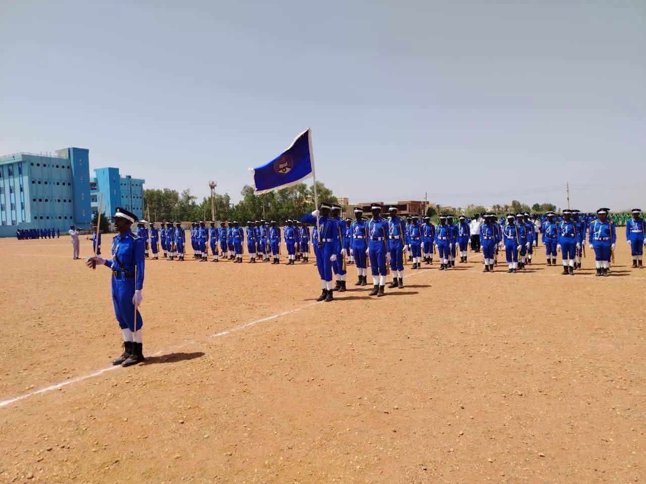 مراسم في أكاديمية الشرطة السودانية