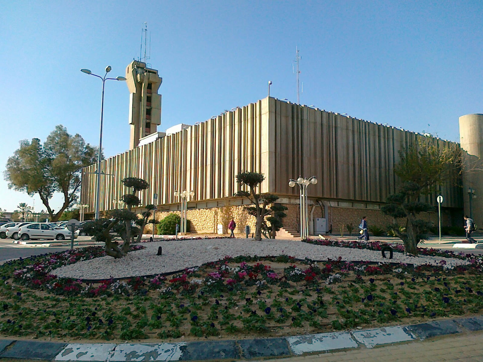 مبنى بلدية مدينة بئر السبع جنوبي إسرائيل (أرشيف)
