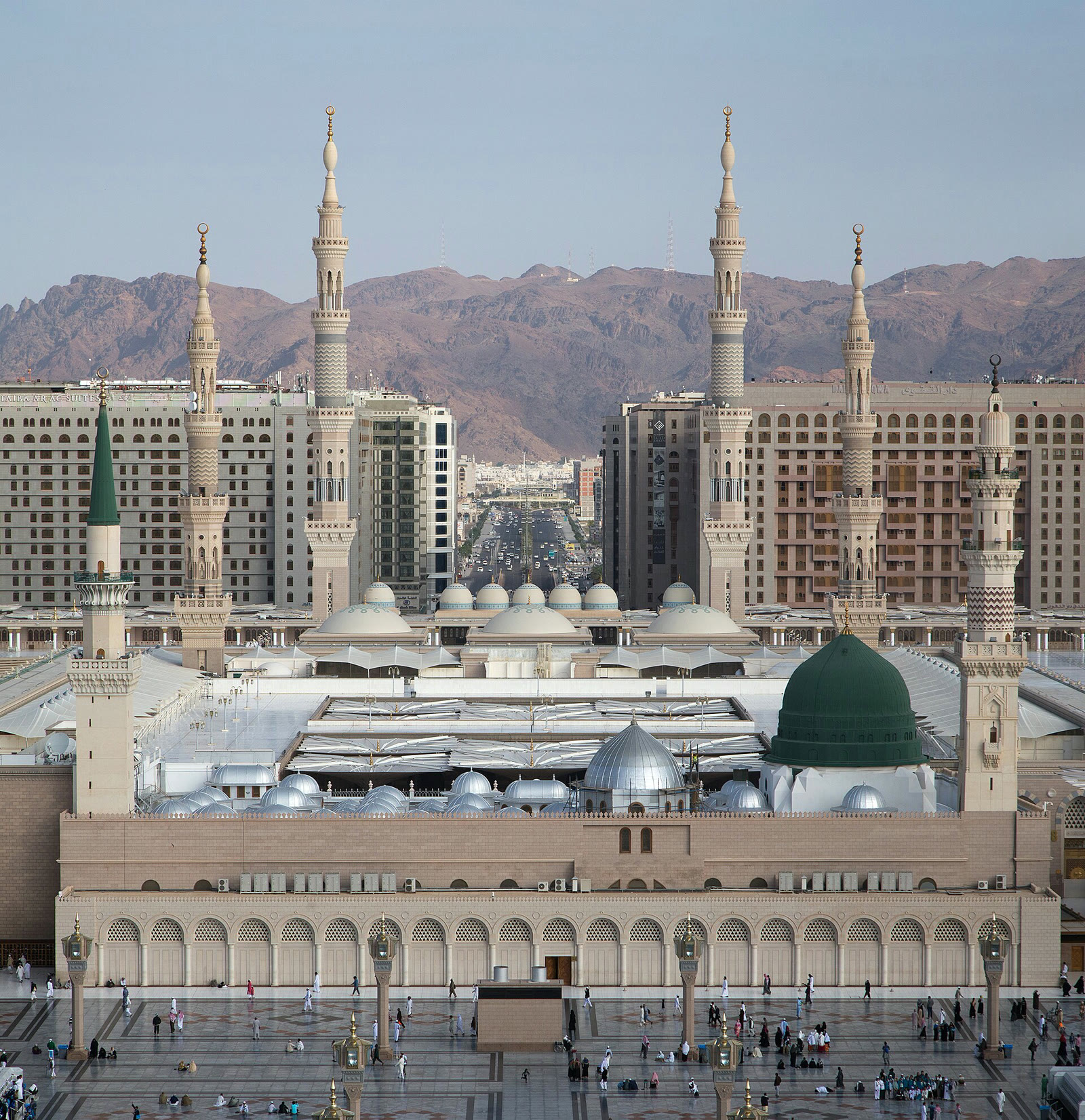 المسجد النبوي في المدينة (أرشيف)
