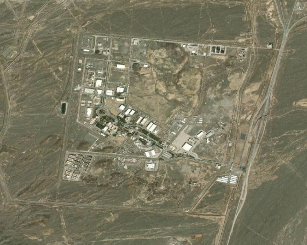 Спутниковый снимок ядерного объекта в Натанзе (июнь 2025)