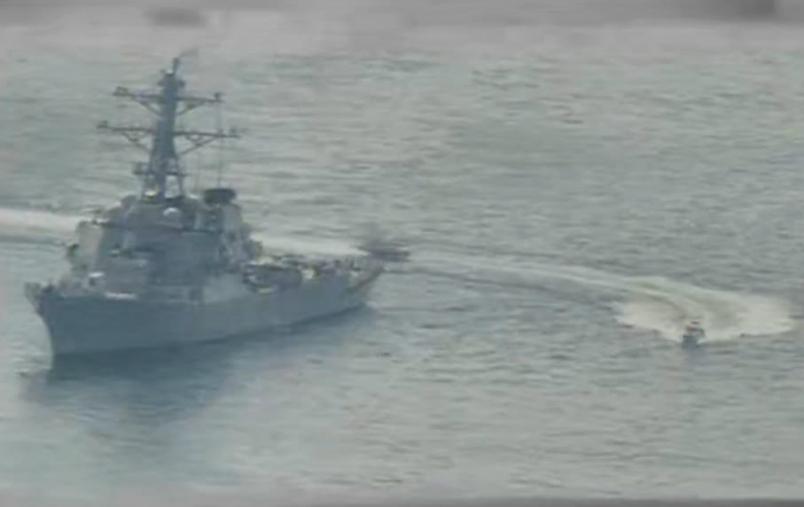 IRGC speedboats (file)