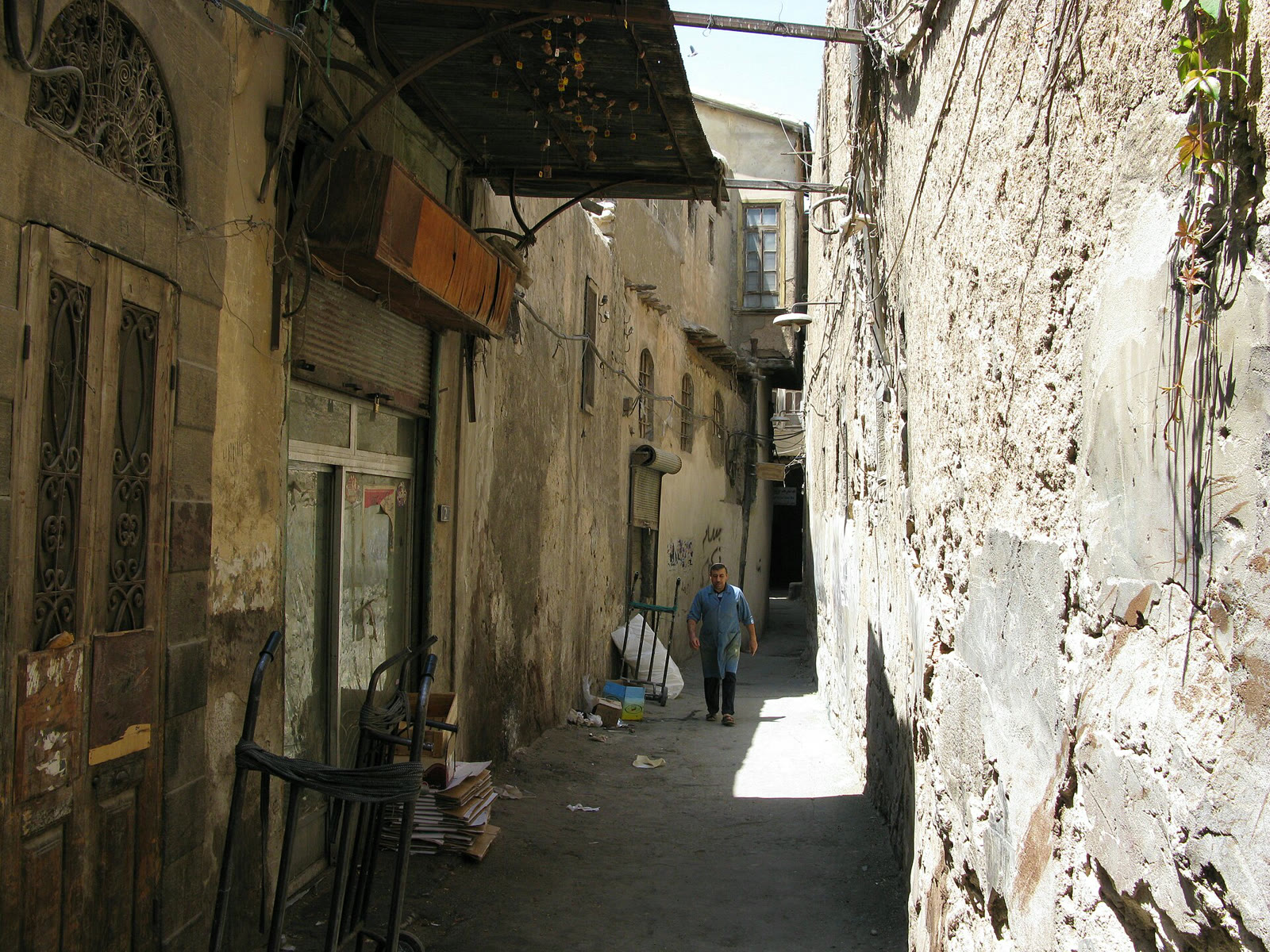 A street in the old city of Damascus (archive)
