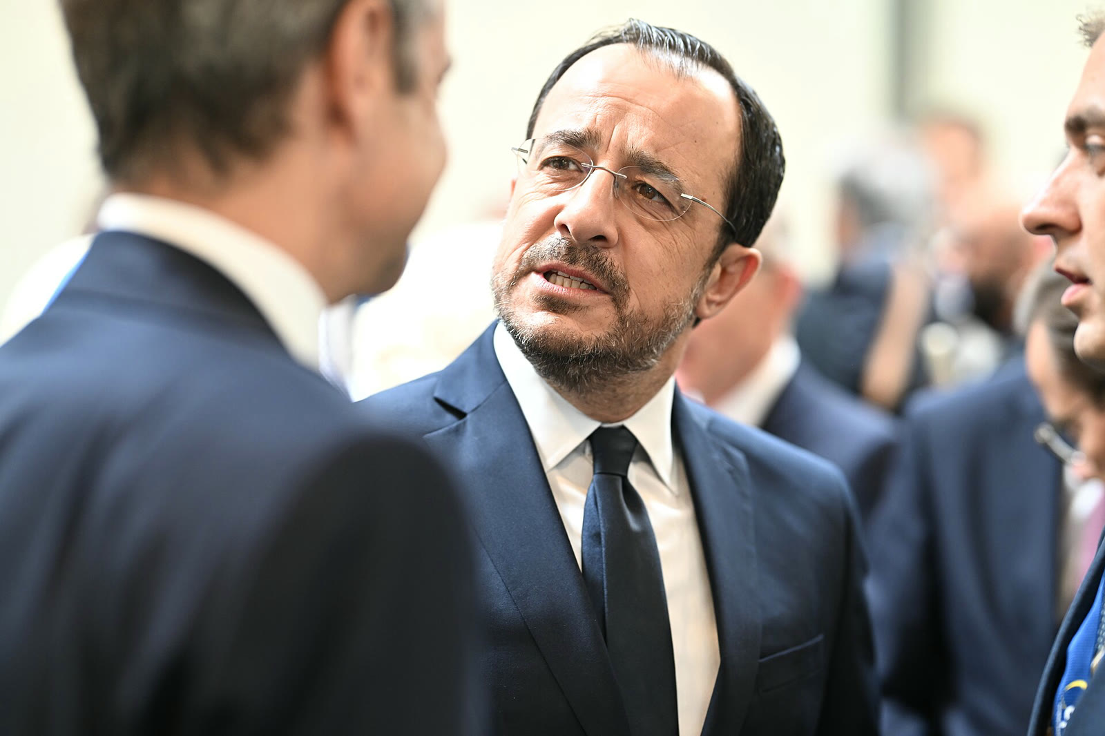 Güney Kıbrıs Rum Yönetimi lideri Nikos Christodoulides (arşiv)