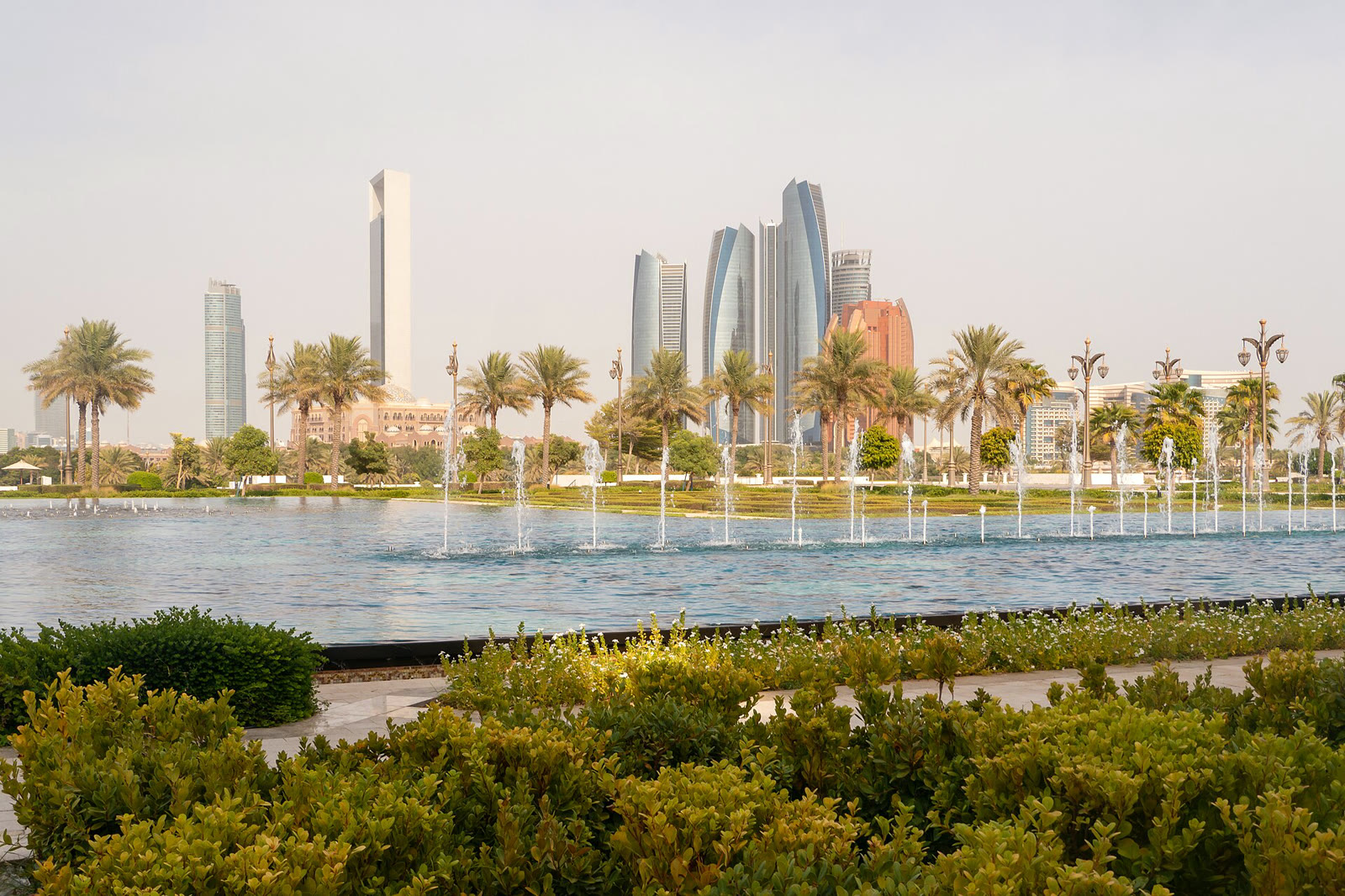 A view of Abu Dhabi