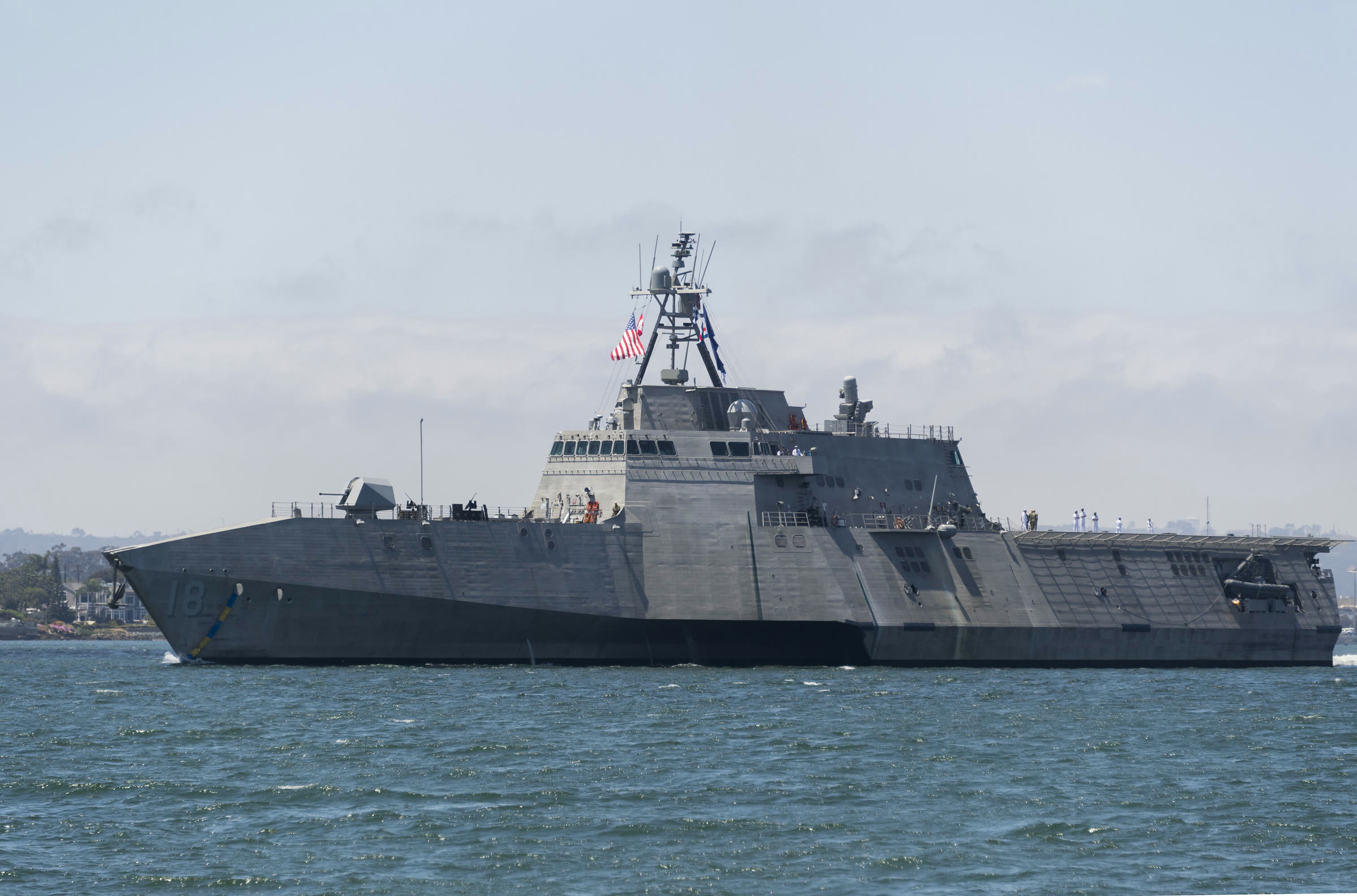 Прибрежный боевой корабль ВМС США