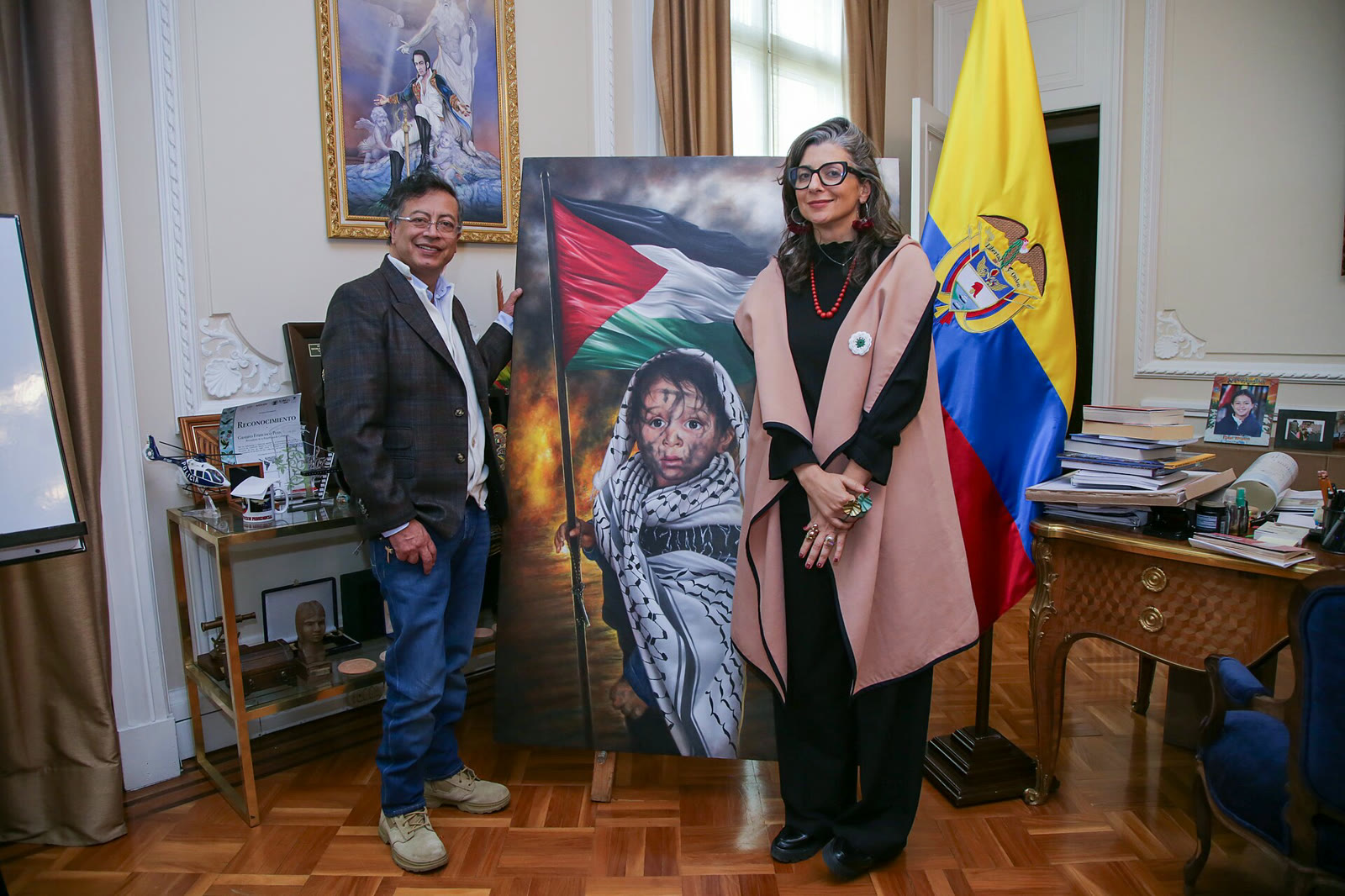 BM Filistin Özel Raportörü Francesca Albanese, Bogota'da (arşiv)