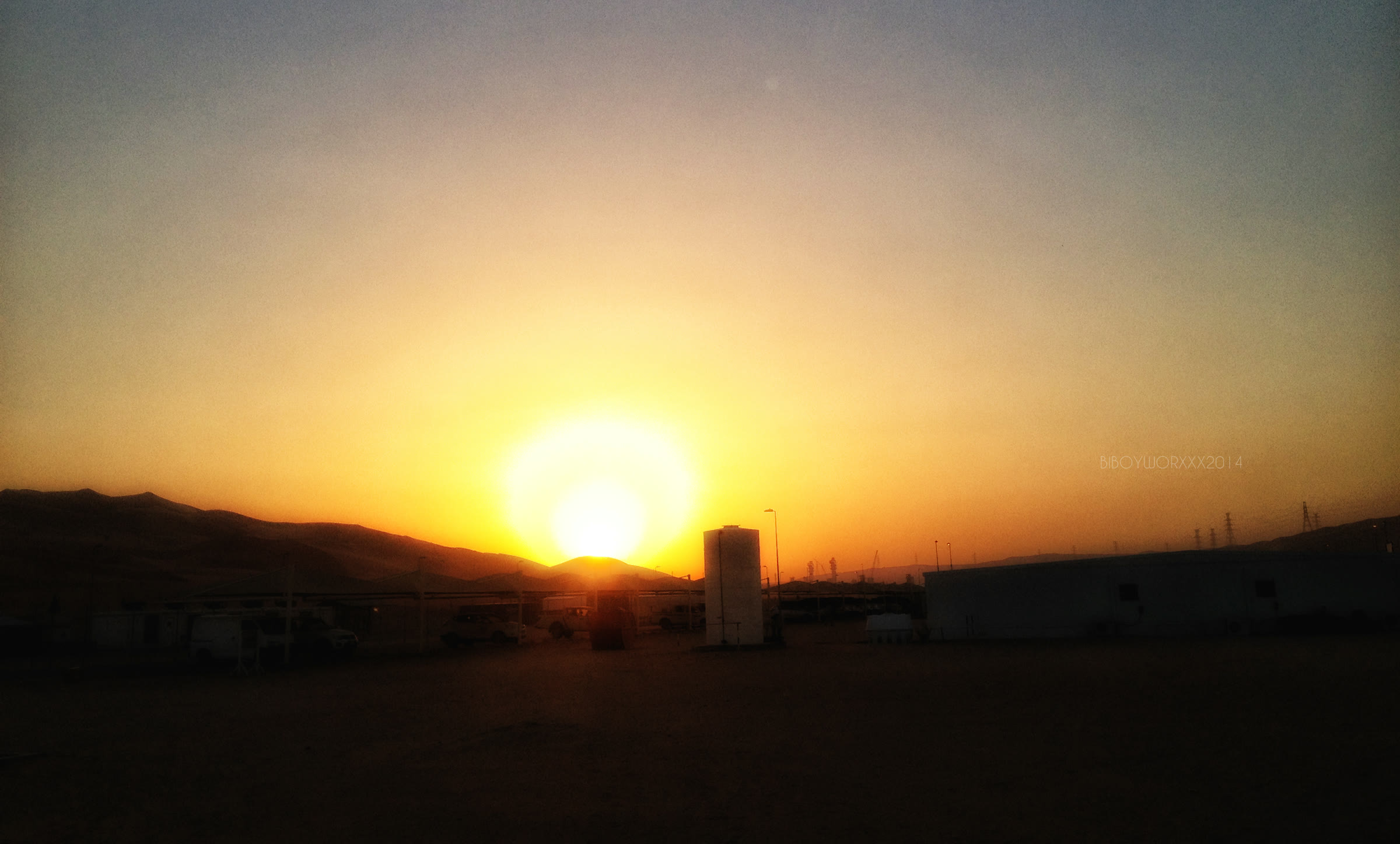 Sunset in Shaybah (file)